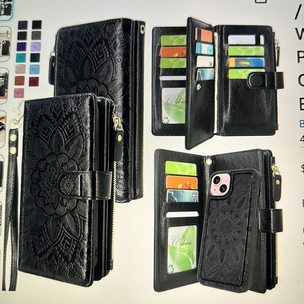 Harryshell iPhone 15/14/13 6.1 inch 5G Wallet